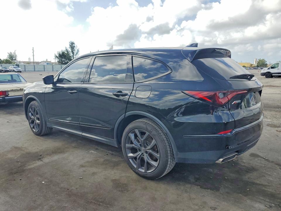 2023 Acura Mdx VIN 5J8YE1H01PL034327 COPART salvage auction — VANDALISM, AZ - CERTIFICATE OF TITLE, sold $18,000 on 2026-07-29 (photo 2)