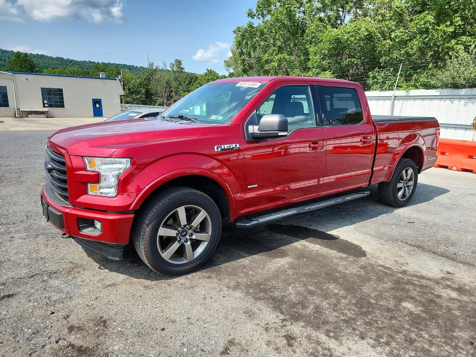 2017 Ford F-150 lightning VIN 1FTFW1EG8HFB28547 COPART salvage auction — NORMAL WEAR, PA - CERT OF TITLE, sold $10,100 on 2026-07-28 (photo 1)
