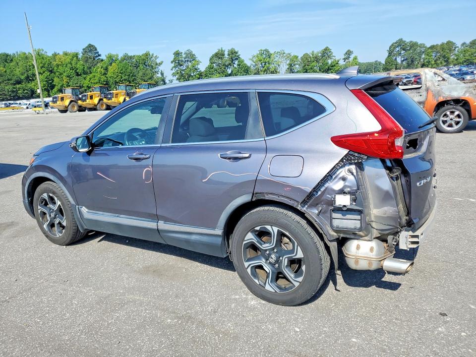 2019 Honda Cr-v VIN 7FARW1H92KE005272 COPART salvage auction — REAR END, Nc - Salvage Certificate Of Title, sold $6,700 on 2026-07-28 (photo 2)