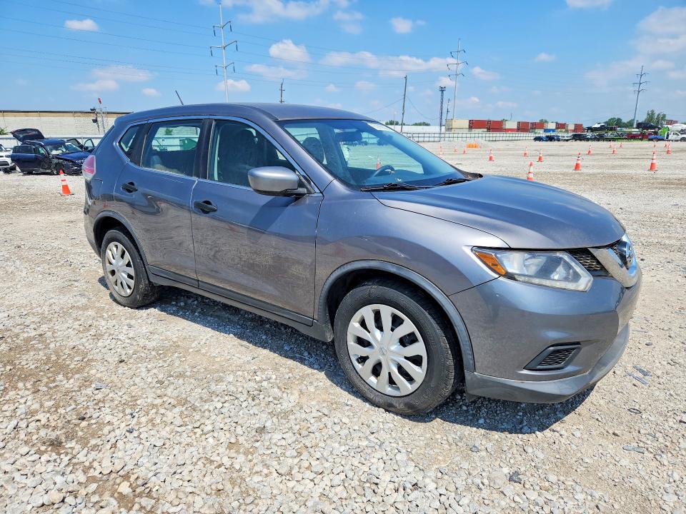 2016 Nissan Rogue VIN KNMAT2MV6GP685538 COPART salvage auction — MINOR DENT/SCRATCHES, Oh - Certificate Of Title, sold $700 on 2026-07-28 (photo 4)