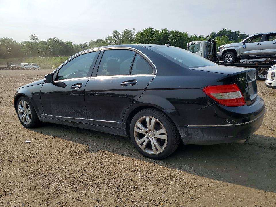 2011 Mercedes-benz C class VIN WDDGF8BB0BR134053 COPART salvage auction — SIDE, NY - MV-907A SALVAGE CERTIFICATE, sold $625 on 2026-08-06 (photo 2)
