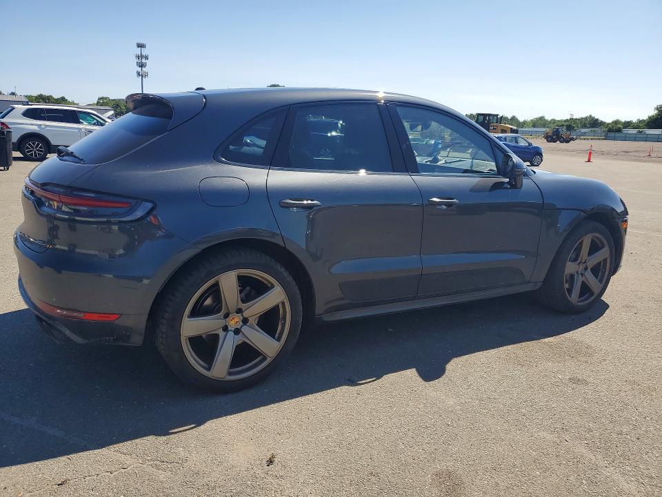2019 Porsche Macan VIN WP1AB2A54KLB31727 COPART salvage auction — FRONT END, Ny - Mv-907A Salvage Certificate, sold $10,700 on 2026-08-03 (photo 3)