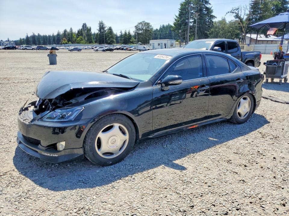 2009 Lexus Is 250 VIN JTHBK262495091621 COPART salvage auction — FRONT END, Wa - Bill Of Sale, sold $750 on 2026-07-17 (photo 1)