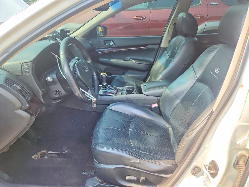 2012 Infiniti G37 VIN JN1CV6AR2CM677825 COPART salvage auction — MINOR DENT/SCRATCHES, Md - Cert Of Title-Rebuilt Salvage, sold $275 on 2026-07-31 (photo 7)