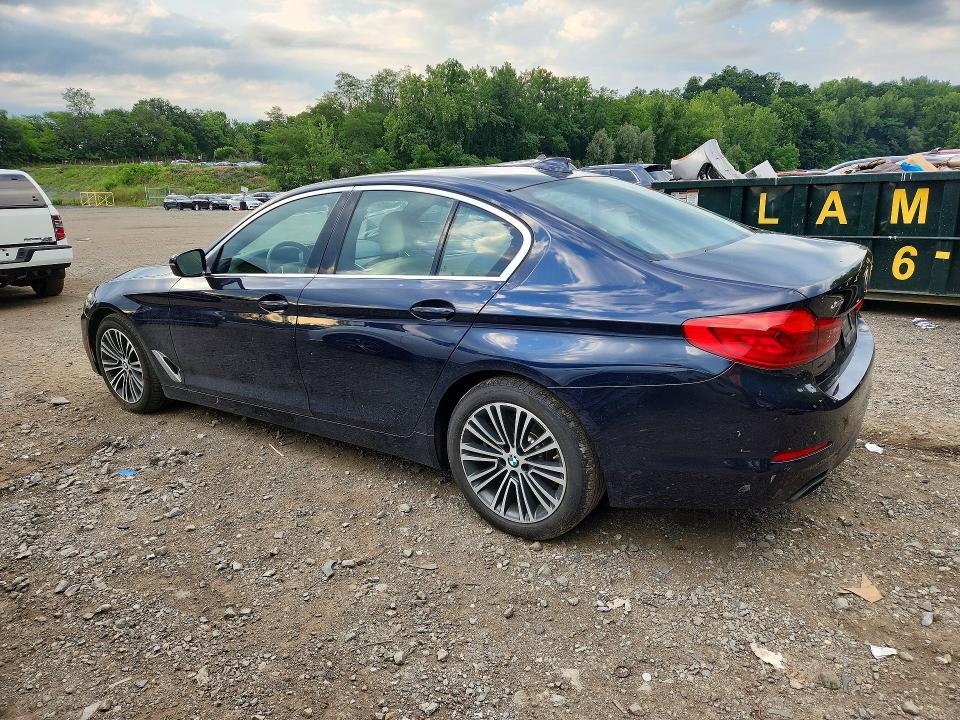 2019 BMW 5er VIN WBAJE7C52KWW38141 COPART salvage auction — ROOF, NY - MV-907A SALVAGE CERTIFICATE, sold $8,100 on 2026-07-23 (photo 2)