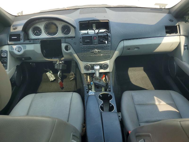 2008 Mercedes-benz C class VIN WDDGF54X48R030407 COPART salvage auction — FRONT END, NC - SALVAGE CERTIFICATE OF TITLE (P), sold $275 on 2026-08-21 (photo 8)