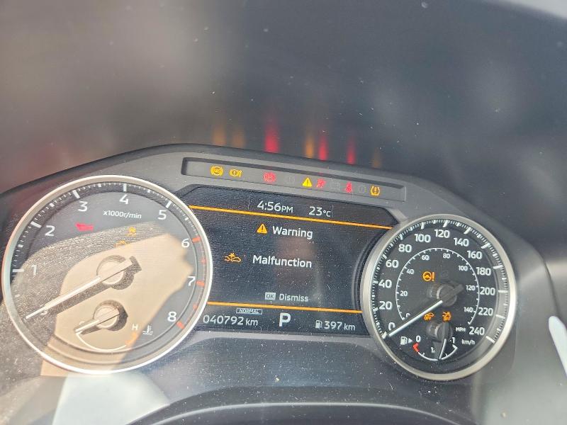 2024 Mitsubishi Outlander VIN JA4J4VA88RZ634119 COPART salvage auction — FRONT END, Ab - Bos - Salvage, sold $8,900 on 2026-08-20 (photo 9)