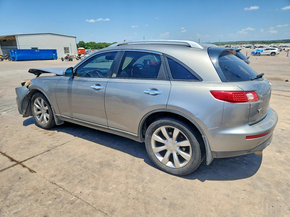 2004 Infiniti Fx35 VIN JNRAS08U74X108425 COPART salvage auction — FRONT END, TX - SALVAGE VEHICLE TITLE (P), sold $200 on 2026-07-13 (photo 2)