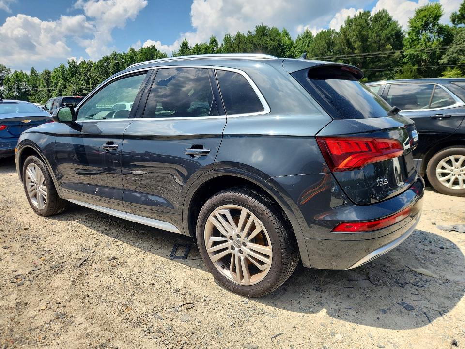 2018 Audi Q5 VIN WA1BNAFY9J2243111 COPART salvage auction — WATER/FLOOD, Va - Cert Of Title-Salvage Water, sold $125 on 2026-07-21 (photo 2)