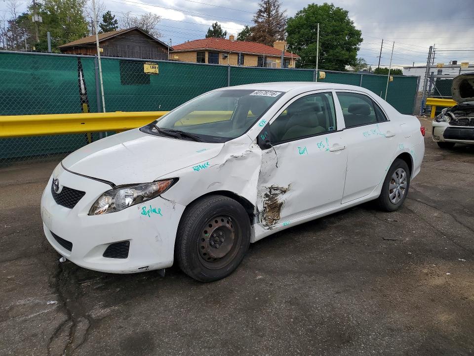 2009 Toyota Corolla VIN JTDBL40E69J031019 COPART salvage auction — FRONT END, CO - PUBLIC - SALVAGE TITLE (P), sold $1,450 on 2026-07-21 (photo 1)