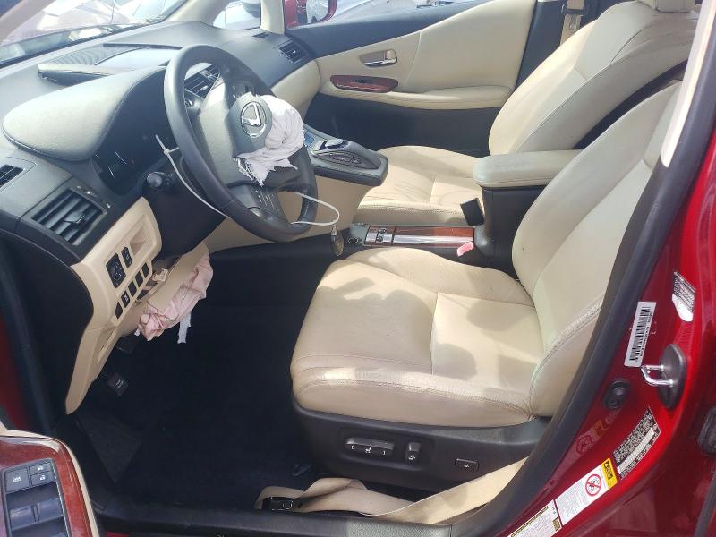 2010 Lexus Hs 250h VIN JTHBB1BA9A2026468 COPART salvage auction — FRONT END, KY - BILL OF SALE/PART ONLY/NO TITL, sold $125 on 2026-07-23 (photo 7)