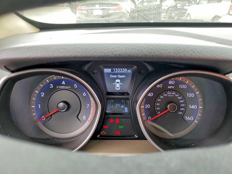2014 Hyundai Elantra VIN KMHD35LH5EU193586 COPART salvage auction — FRONT END, Ca - Salvage Certificate, sold $450 on 2026-07-16 (photo 9)