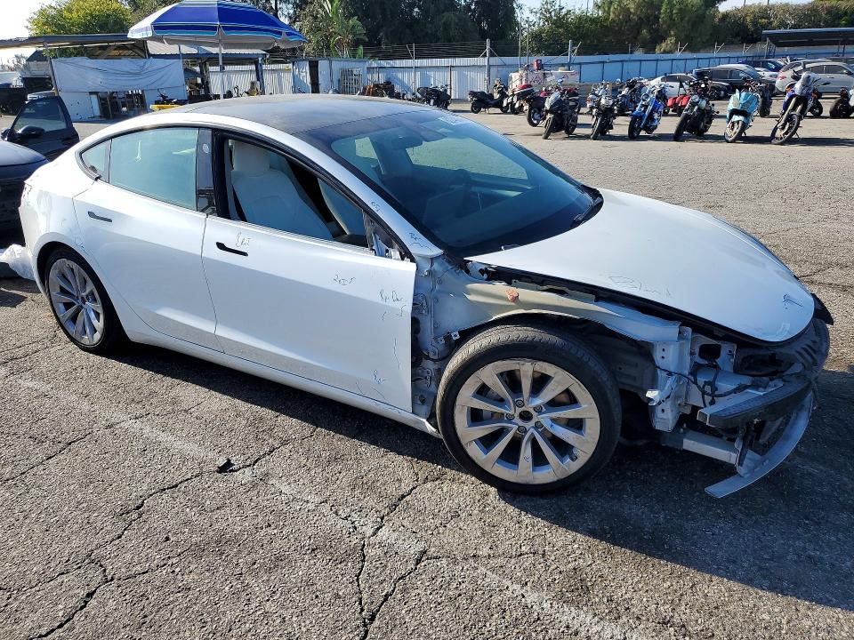 2022 Tesla Model 3 VIN 5YJ3E1EB5NF103762 COPART salvage auction — UNDERCARRIAGE, Ca - Salvage Certificate, sold $7,000 on 2026-09-01 (photo 4)