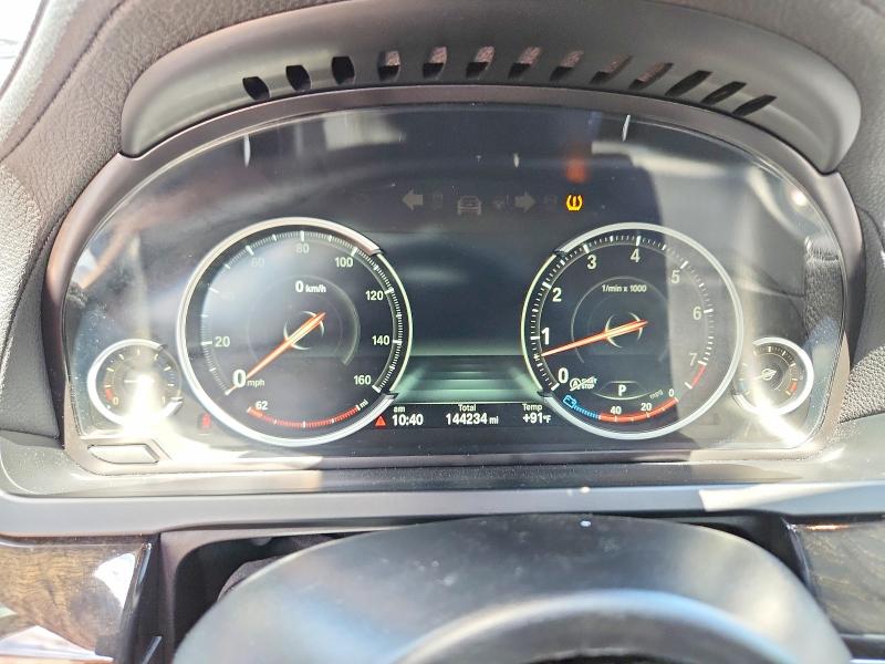 2014 BMW VIN WBAYE4C5XED138421 COPART salvage auction — WATER/FLOOD, TX - CERT OF TITLE-REBLT SLVG FLOOD (P), sold $2,100 on 2026-07-28 (photo 9)