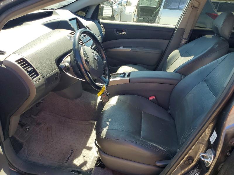 2008 Toyota Prius VIN JTDKB20U083326327 COPART salvage auction — VANDALISM, Ca - Salvage Certificate, sold $400 on 2026-07-21 (photo 7)