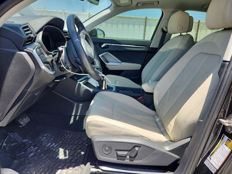 2023 Audi Q3 VIN WA1EECF33P1140763 COPART salvage auction — FRONT END, TX - SALVAGE VEHICLE TITLE, sold $5,000 on 2026-07-28 (photo 7)