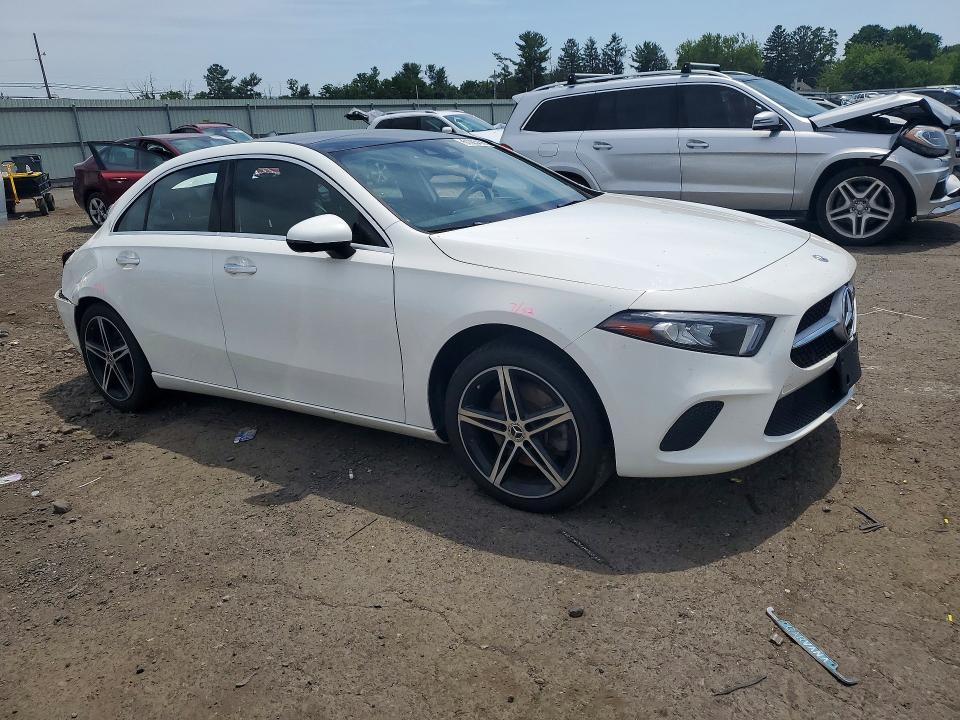 2019 Mercedes-benz A-klasse VIN WDD3G4FB0KW000644 COPART salvage auction — REAR END, Pa - Certificate Of Salvage, sold $3,950 on 2026-08-14 (photo 4)