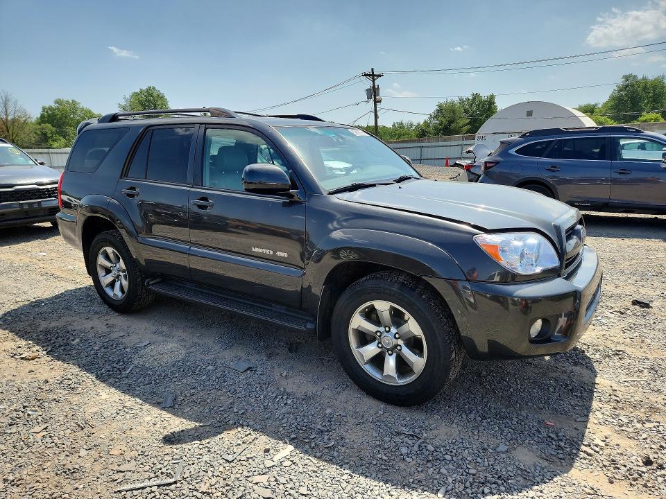 2008 Toyota 4runner VIN JTEBU17R98K026020 COPART salvage auction — FRONT END, Nj - Cert Of Title-Salvage, sold $525 on 2026-07-31 (photo 4)