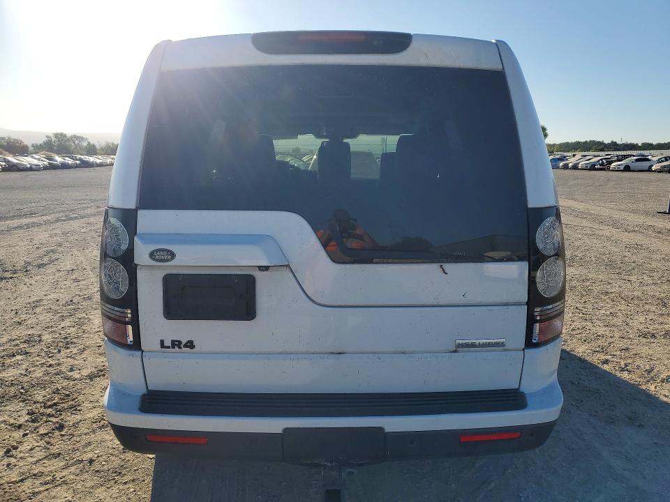 2015 Land rover Lr4 VIN SALAK2V67FA758856 COPART salvage auction — MECHANICAL, Ca - Dis/Dlr/Exp Only Clean Title, sold $2,700 on 2026-07-31 (photo 6)