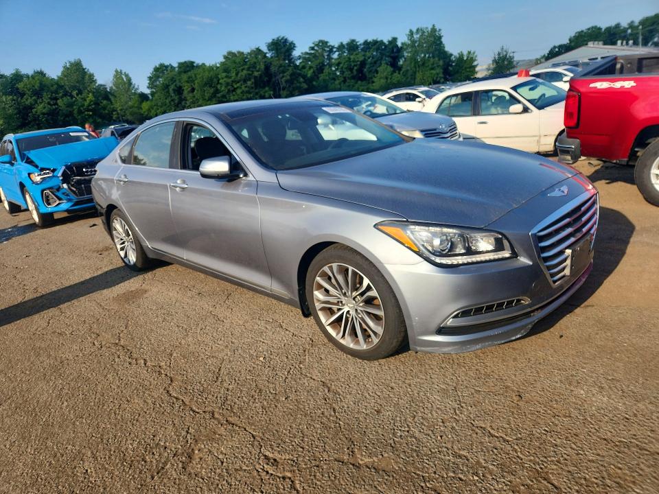 2015 Hyundai Genesis VIN KMHGN4JE0FU047527 COPART salvage auction — REAR END, CT - CERT OF TITLE-SALVAGE, sold $3,350 on 2026-07-24 (photo 4)