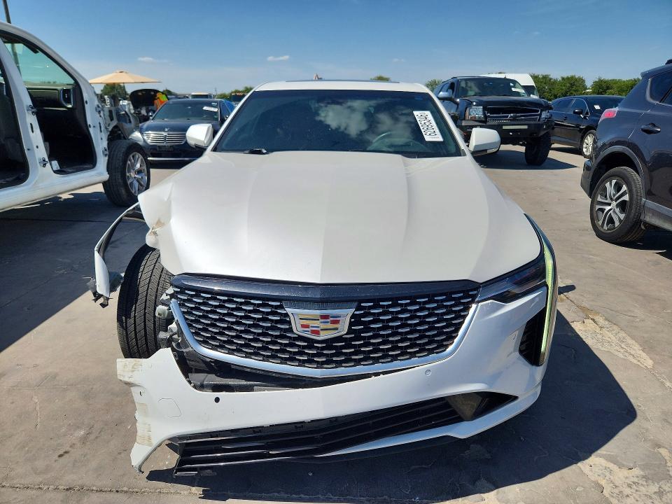 2021 Cadillac Ct4 VIN 1G6DF5RK6M0113106 COPART salvage auction — FRONT END, Tx - Salvage Vehicle Title, sold $7,500 on 2026-08-24 (photo 5)