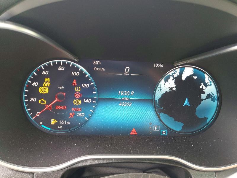 2022 Mercedes-benz Glc VIN W1N0G8EB6NG057833 COPART salvage auction — FRONT END, Ny - Mv-907A Salvage Certificate, sold $14,900 on 2026-07-16 (photo 9)