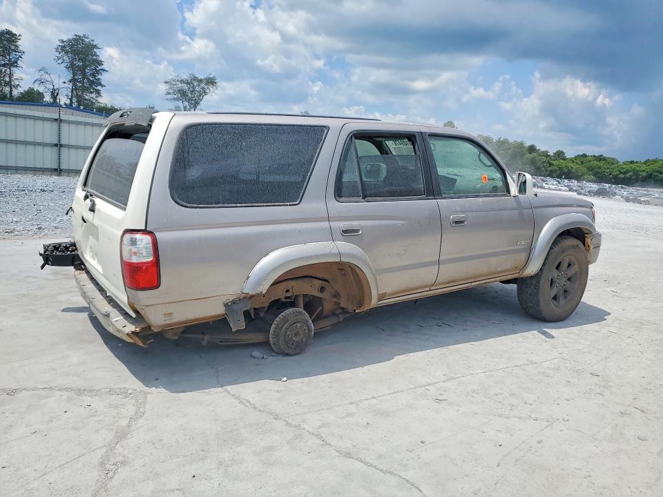 2002 Toyota 4runner VIN JT3GN86R920252678 COPART salvage auction — ROLLOVER, GA - CERTIFICATE OF TITLE, sold $750 on 2026-07-30 (photo 3)