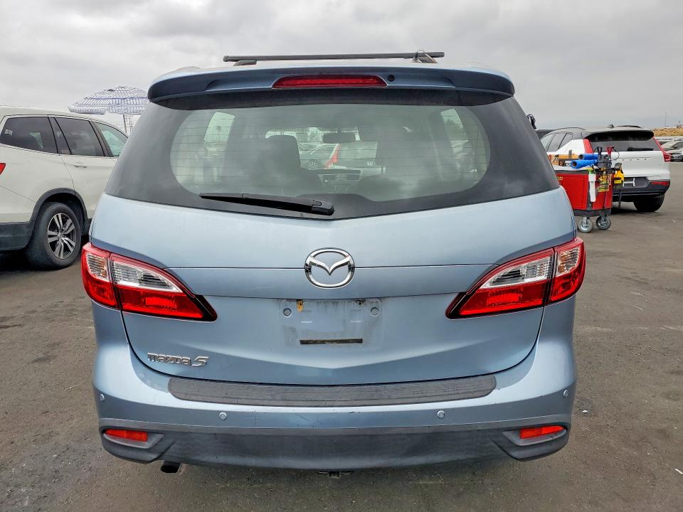 2013 Mazda 5 VIN JM1CW2CL0D0144747 COPART salvage auction — FRONT END, Ca - Salvage Certificate, sold $400 on 2026-07-15 (photo 6)