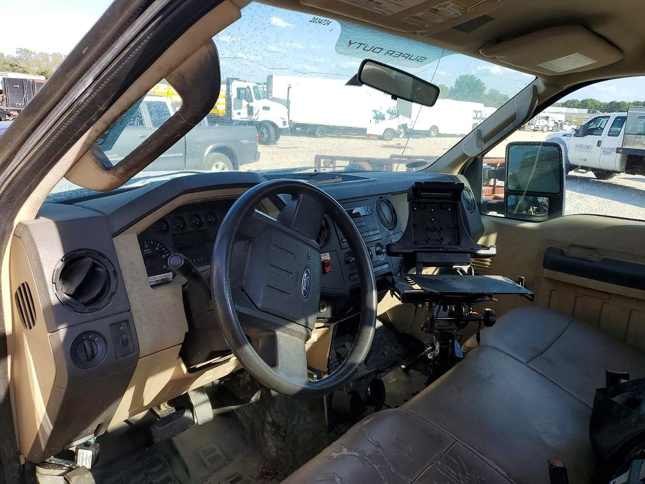 2008 Ford F-350 VIN 1FDSF30598EC32868 COPART salvage auction — Minor Dent/Scratches, TX - CERTIFICATE OF TITLE, sold $325 on 2026-07-09 (photo 8)