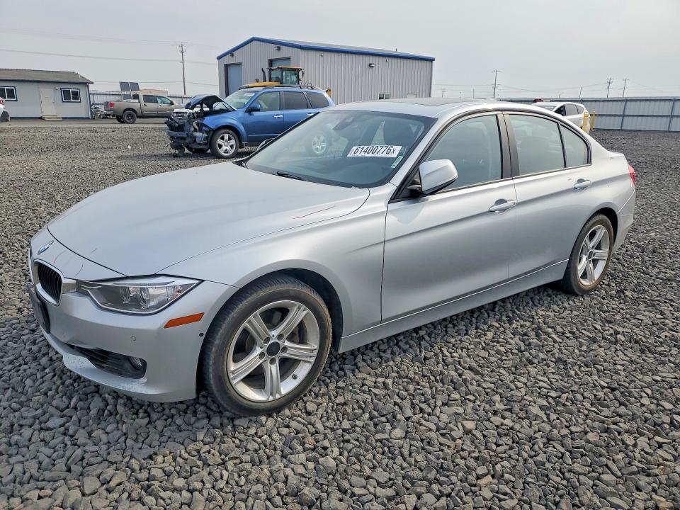 2015 BMW 3er VIN WBA3B5C57FF962505 COPART salvage auction — REAR END, WA - BILL OF SALE, sold $375 on 2026-07-29 (photo 1)