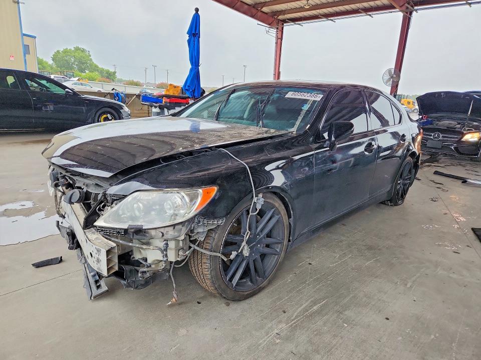 2009 Lexus Ls VIN JTHBL46F895085249 COPART salvage auction — FRONT END, TX - SALVAGE VEHICLE TITLE, sold $725 on 2026-07-30 (photo 1)
