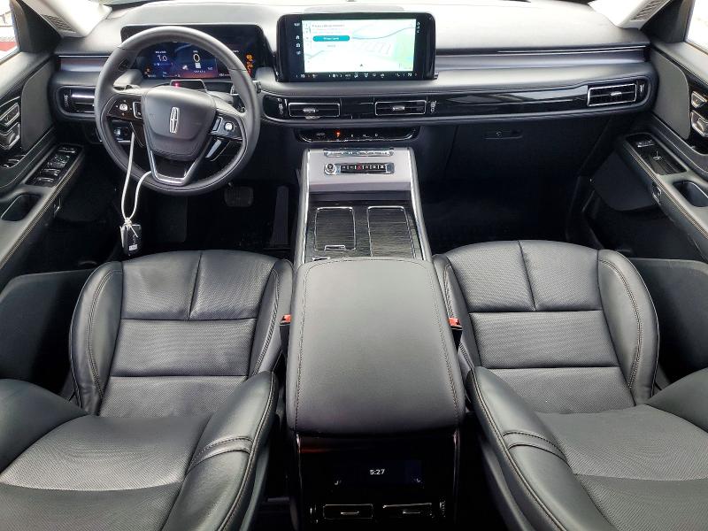 2025 Lincoln Aviator VIN 5LM5J0XC5SGL13650 COPART salvage auction — FRONT END, Nj - Cert Of Title-Salvage, sold $12,100 on 2026-07-21 (photo 8)