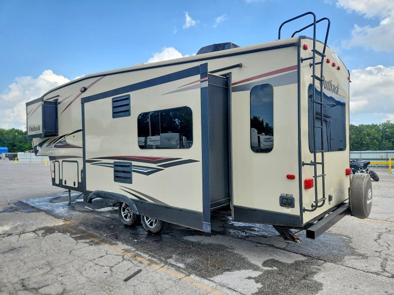 2014 Keystone Outback VIN 4YDF28626EB453415 COPART salvage auction — HAIL, MO - SALVAGE CERTIFICATE OF TITLE, sold $5,300 on 2026-09-09 (photo 3)