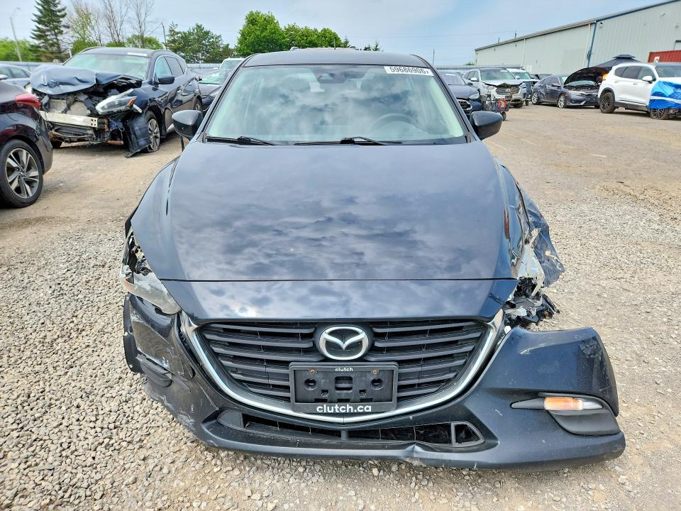 2018 Mazda 3 VIN JM1BN1K77J1182673 COPART salvage auction — FRONT END, ON - PERMIT NO BRAND - UNFIT, sold $1,200 on 2026-07-28 (photo 5)