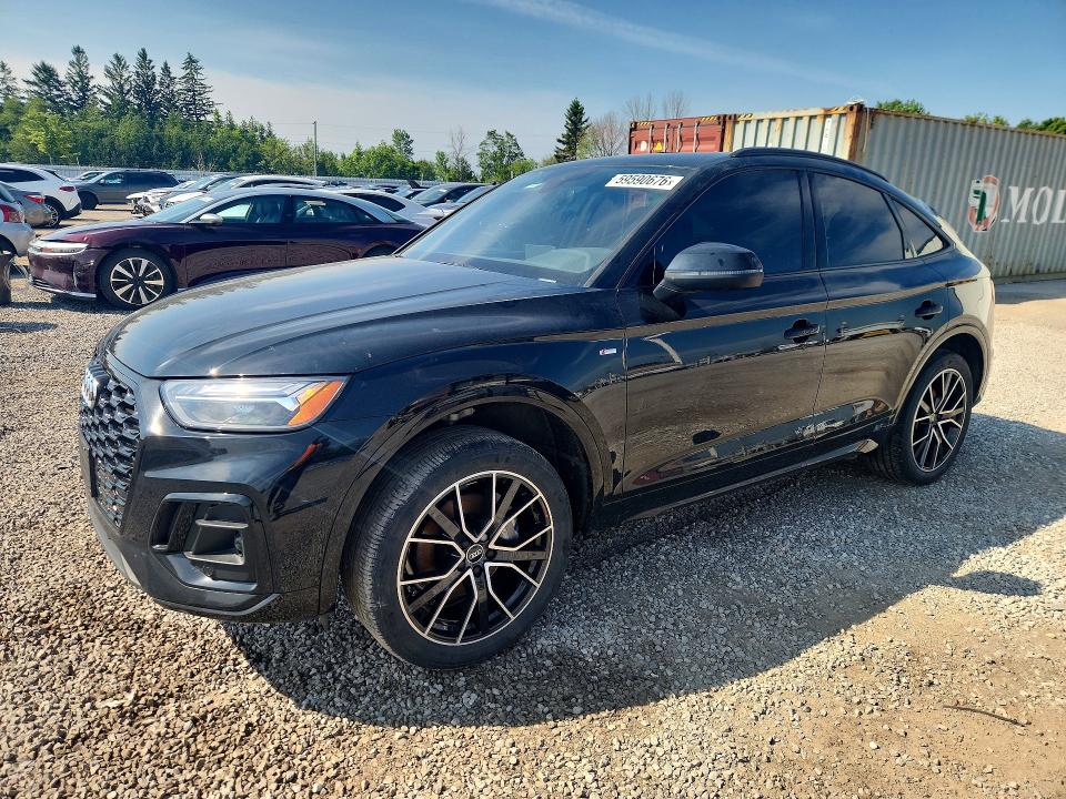 2021 Audi Q5 sportback VIN WA14AAFY5M2097847 — COPART salvage auction photo