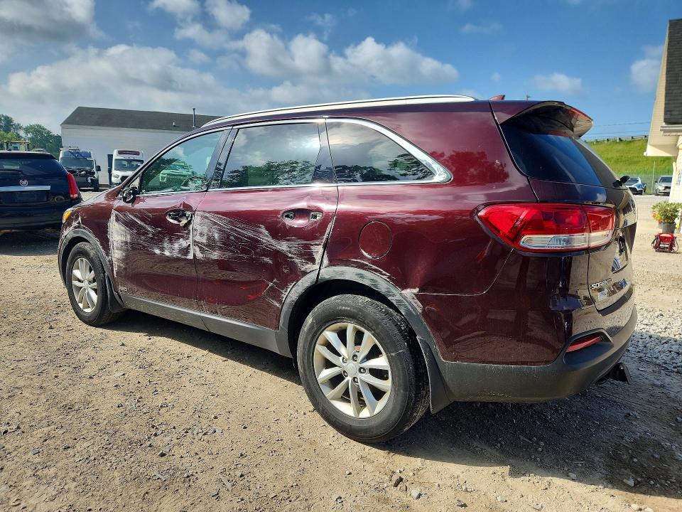 2018 Kia Sorento VIN 5XYPGDA37JG373591 COPART salvage auction — MECHANICAL, Oh - Certificate Of Title, sold $1,050 on 2026-07-22 (photo 2)