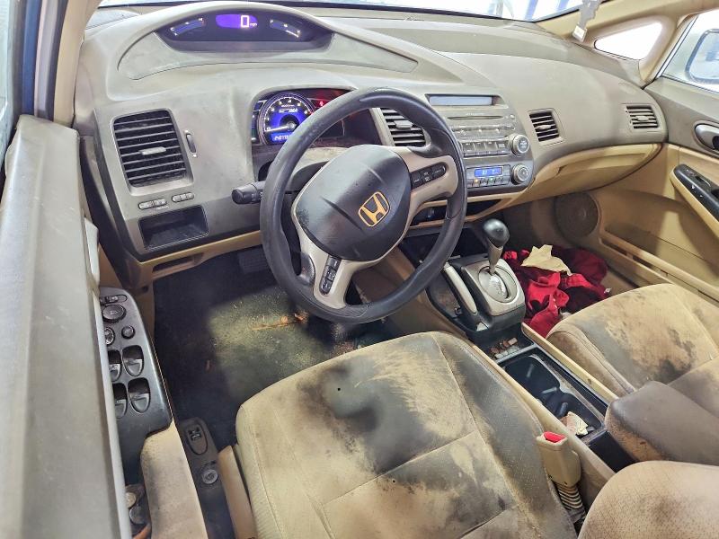 2007 Honda Civic hybrid VIN JHMFA36217S014388 COPART salvage auction — FRONT END, Va - Certificate Of Title, sold $350 on 2026-07-31 (photo 8)