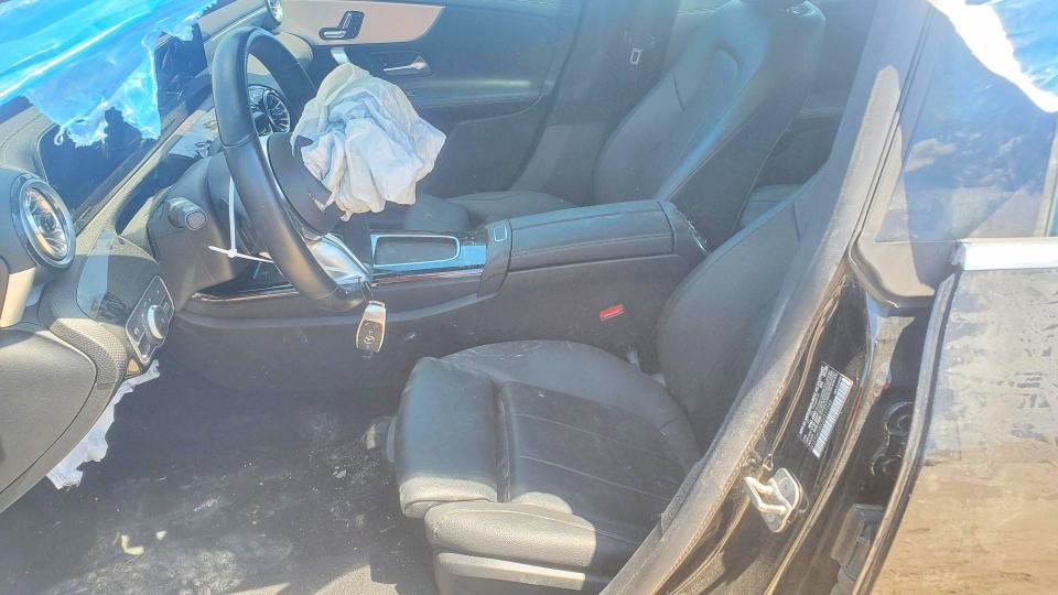 2025 Mercedes-benz Cla-class VIN W1K5J4GBXSN517285 COPART salvage auction — FRONT END, IN - CERTIFICATE OF TITLE, sold $14,300 on 2026-07-08 (photo 7)
