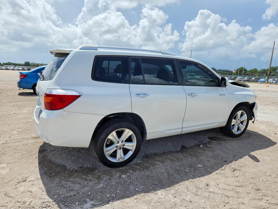 2008 Toyota Highlander VIN JTEES42A982065311 COPART salvage auction — FRONT END, FL - CERT OF TITLE SLVG REBUILDABLE, sold $275 on 2026-07-23 (photo 3)