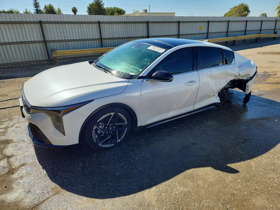 2025 Kia K4 VIN 3KPFW4DE0SE229598 COPART salvage auction — REAR END, CA - CERTIFICATE OF TITLE, sold $7,500 on 2026-08-20 (photo 1)