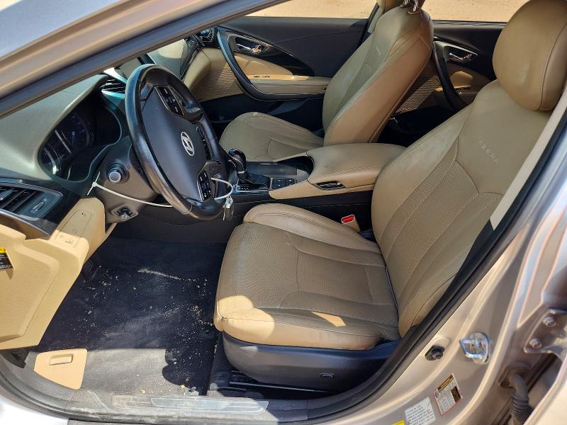 2012 Hyundai Azera VIN KMHFH4JG1CA189726 COPART salvage auction — FRONT END, TX - SALVAGE VEHICLE TITLE, sold $10 on 2026-07-30 (photo 7)
