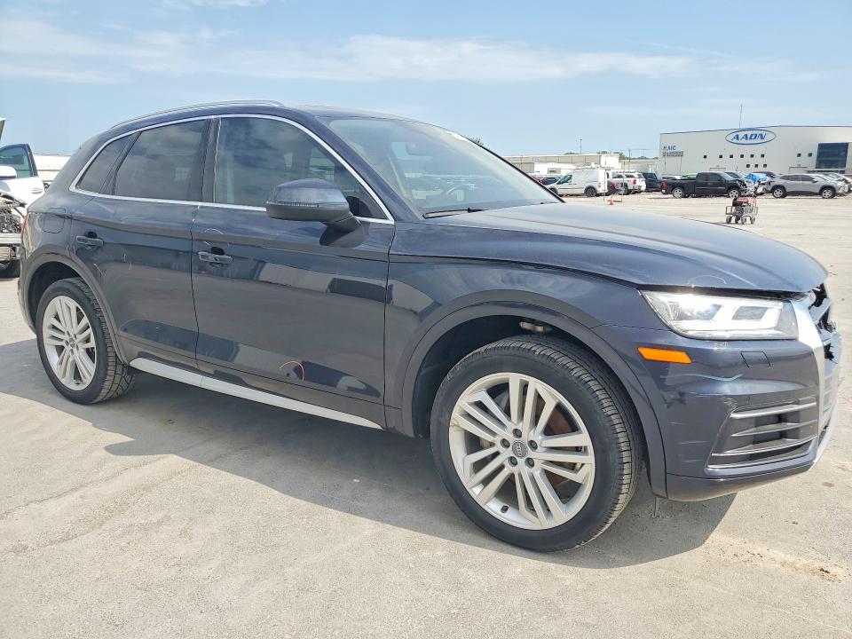 2018 Audi Q5 VIN WA1BNAFY2J2137454 COPART salvage auction — FRONT END, Ok - Cert Of Title-Salvage, sold $8,600 on 2026-07-22 (photo 4)