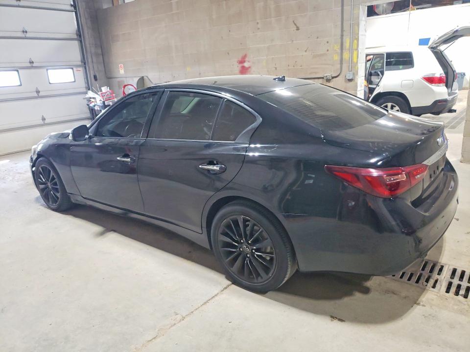 2018 Infiniti Q50 VIN JN1EV7AP5JM591161 COPART salvage auction — MECHANICAL, Mn - Cert Of Title-Prior Salvage, sold $1,200 on 2026-07-30 (photo 2)