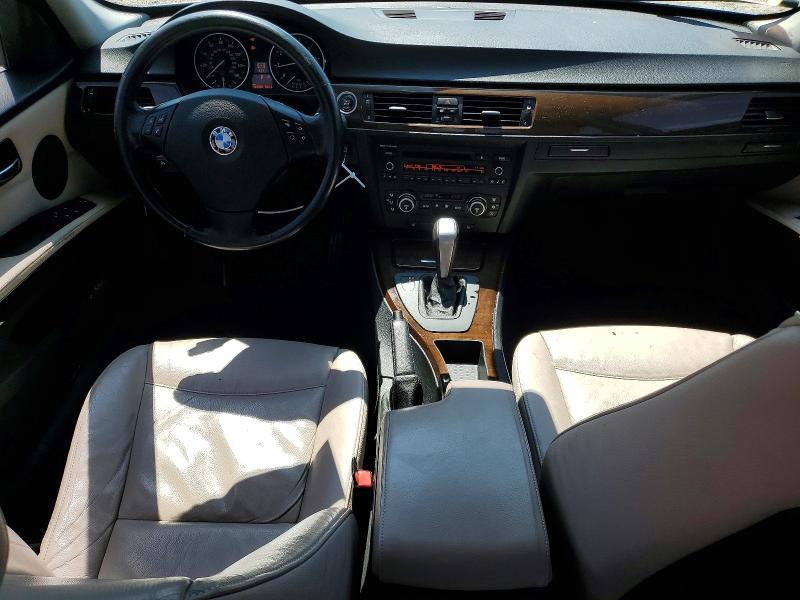 2009 BMW 3 series VIN WBAPK53549A510661 COPART salvage auction — FRONT END, MA - CERT OF TITLE-RECONSTRCTD COLL, sold $325 on 2026-07-23 (photo 8)