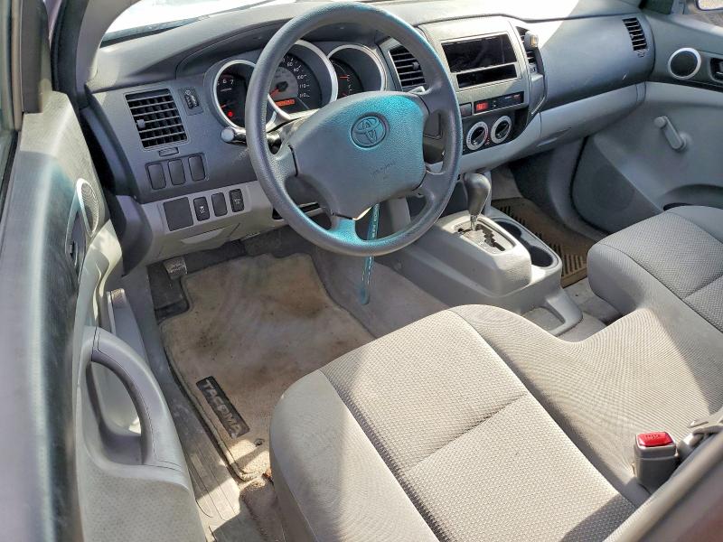 2010 Toyota Tacoma VIN 5TENX4CN6AZ694114 COPART salvage auction — FRONT END, Fl - Certificate Of Title, sold $650 on 2026-07-28 (photo 8)