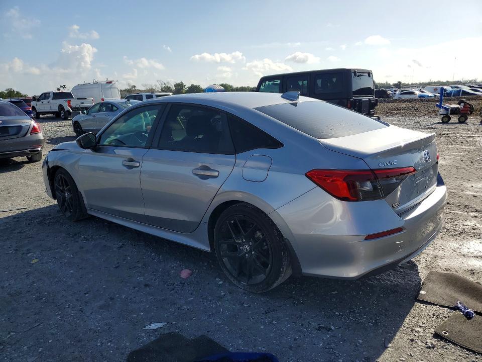 2024 Honda Civic VIN 2HGFE2F5XRH507220 COPART salvage auction — FRONT END, Fl - Cert Of Title Slvg Rebuildable, sold $9,200 on 2026-08-21 (photo 2)