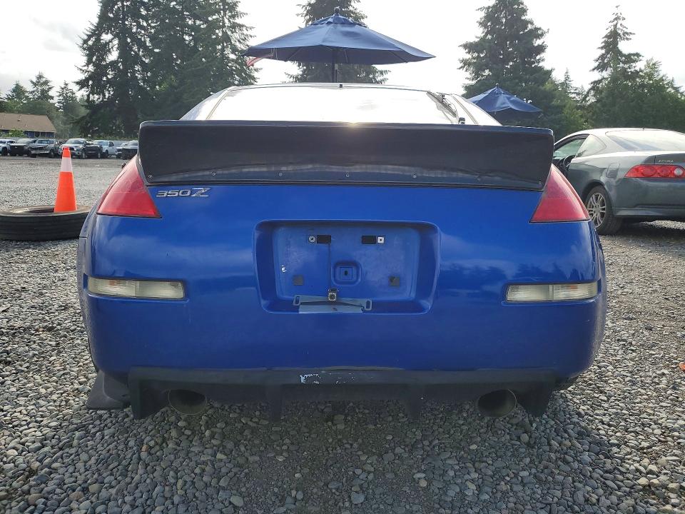2007 Nissan 350z VIN JN1BZ34D37M507039 COPART salvage auction — FRONT END, Wa - Cert Of Ownership-Rebuilt, sold $725 on 2026-07-09 (photo 6)