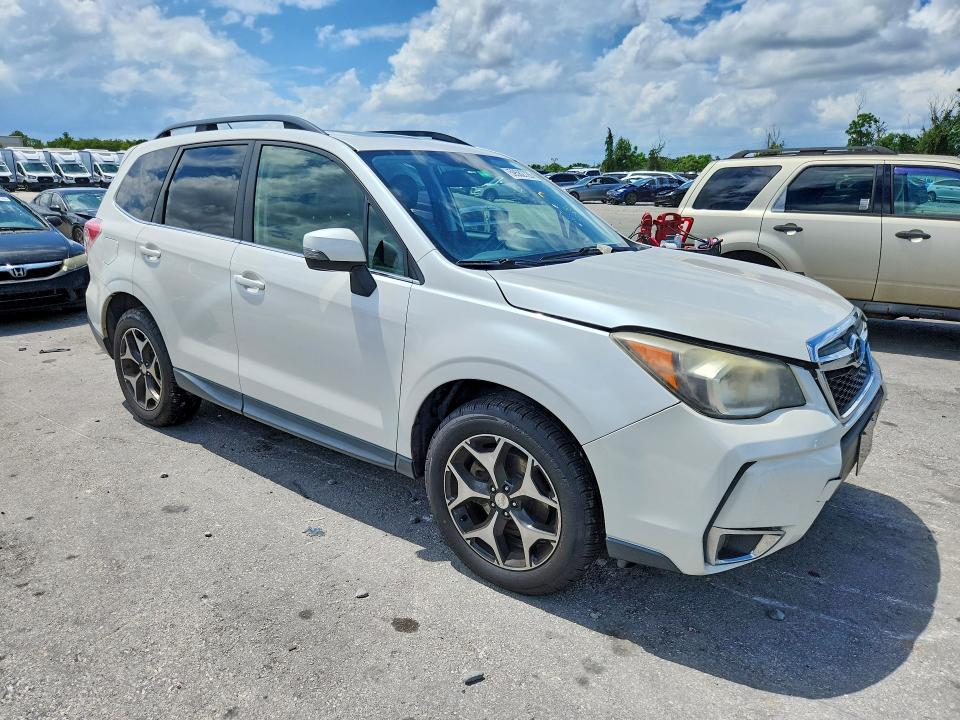 2014 Subaru Forester VIN JF2SJGMC5EH501950 COPART salvage auction — FRONT END, Fl - Cert Of Title Slvg Rebuildable, sold $1,000 on 2026-07-14 (photo 4)