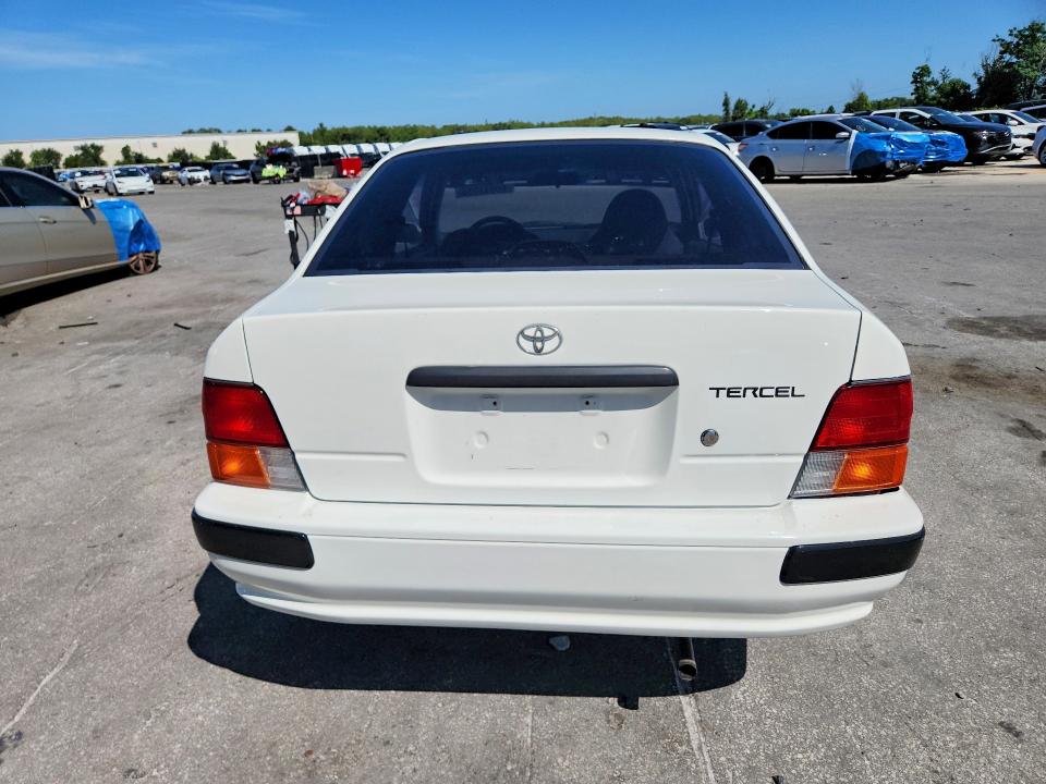 1995 Toyota Tercel VIN JT2EL55D1S0050746 COPART salvage auction — FRONT END, FL - CERT OF TITLE SLVG REBUILDABLE, sold $90 on 2026-07-21 (photo 6)