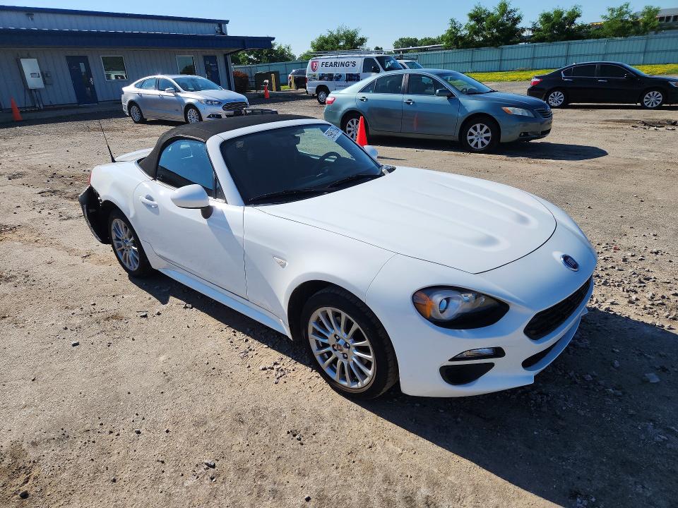 2017 Fiat 124 spider VIN JC1NFAEK8H0106130 COPART salvage auction — REAR END, Wi - Certificate Of Title, sold $4,850 on 2026-07-28 (photo 4)